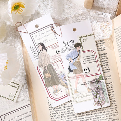 Label box Stickers Set (5 sheets, 30 pcs)