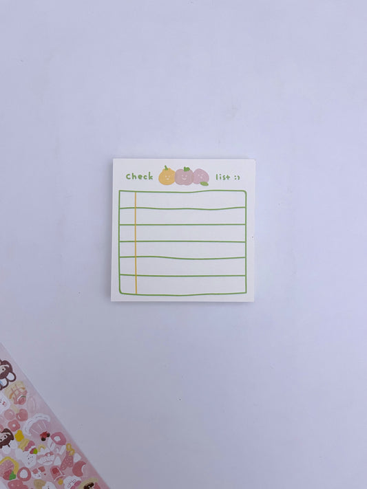 Checklist Planning Sheets (100 sheets) - ShopHaul