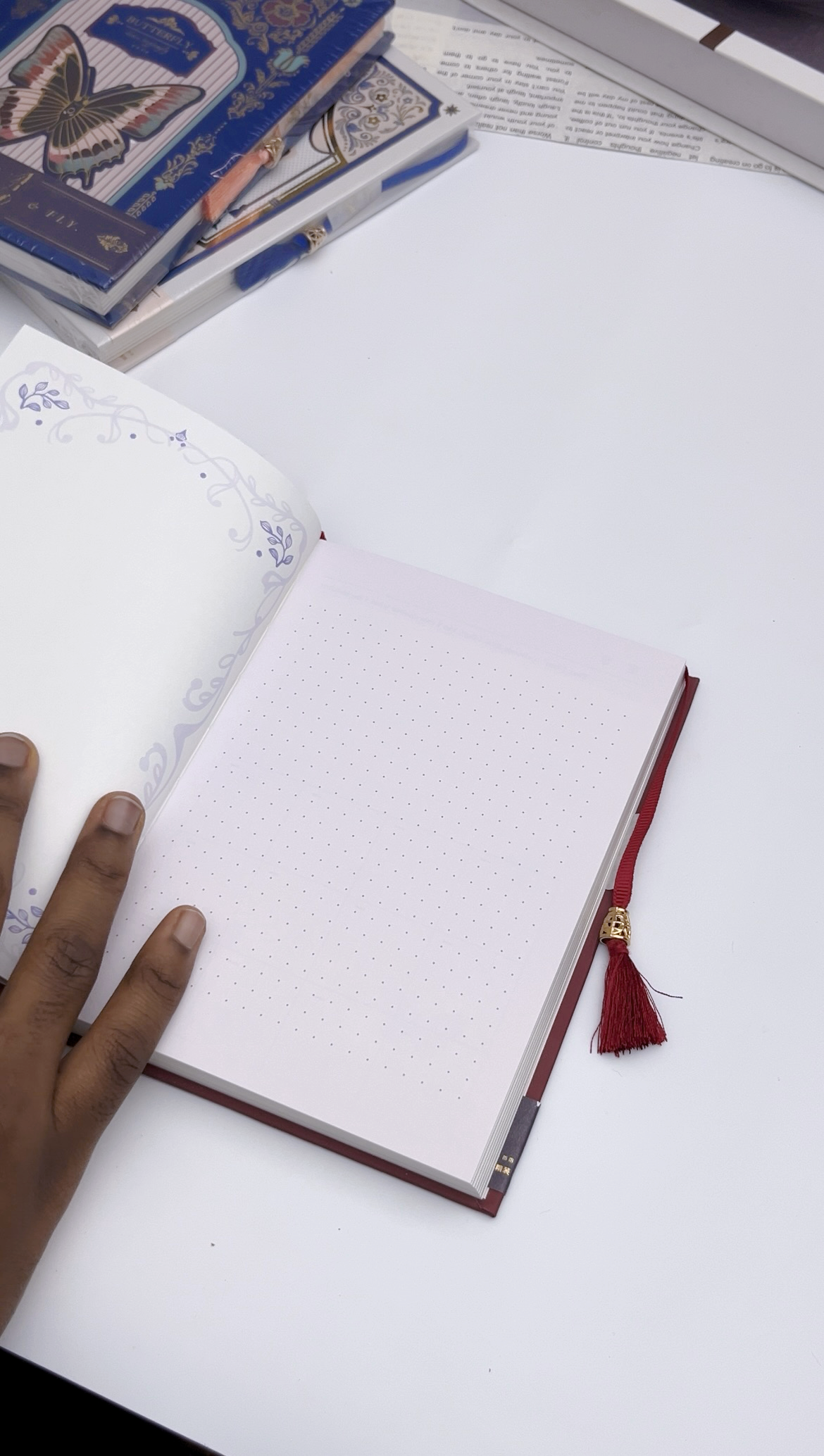 Vintage Butterfly Journal