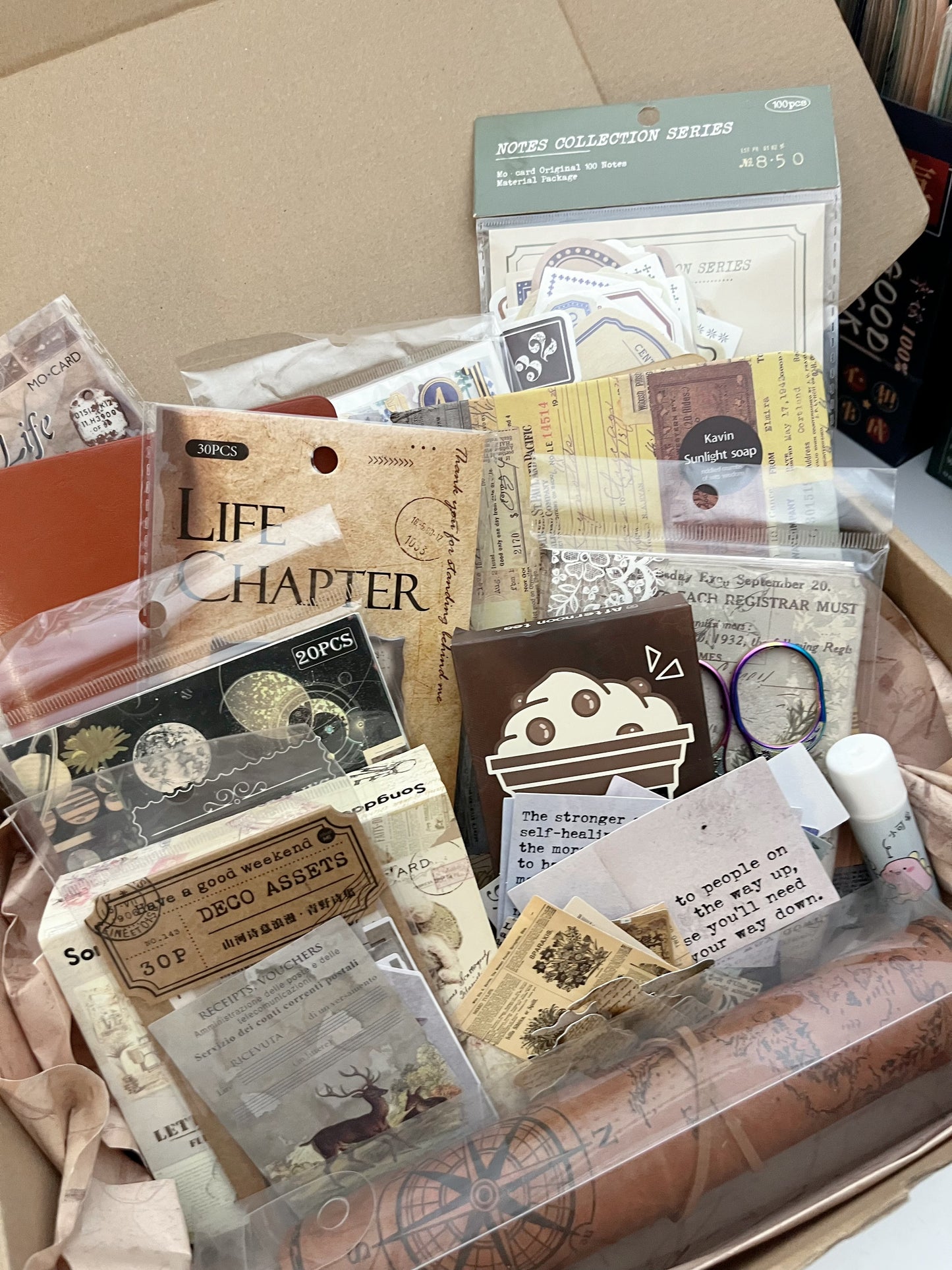 Vintage/ Retro Stationery Box