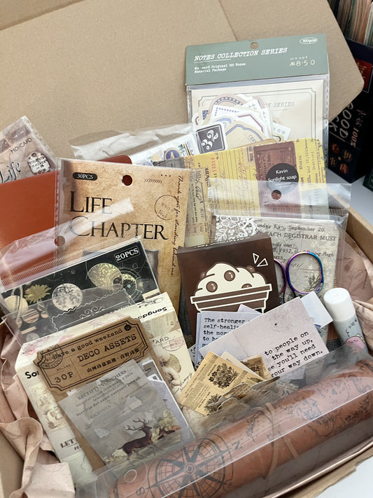 Vintage/ Retro Stationery Box