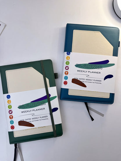 12 Months Nondated Weekly Planner Book - ShopHaul