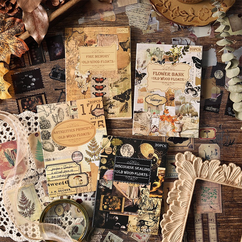 Retro / Vintage Stickers Book