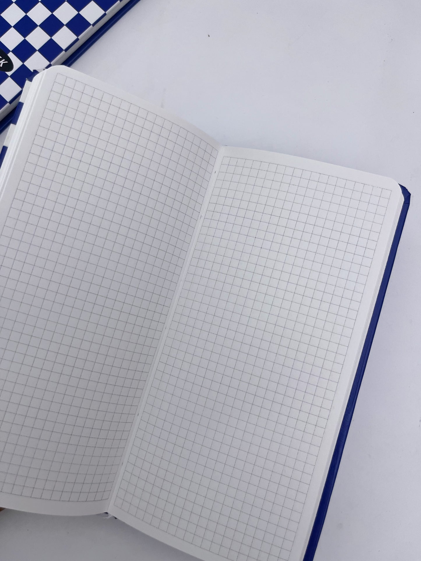 Plaid A6 Square Gridded Journal