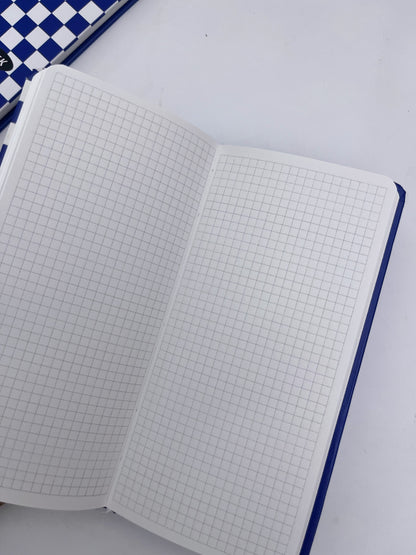 Plaid A6 Square Gridded Journal