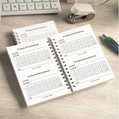 A6 Daily Check-in / Habit Tracking Book