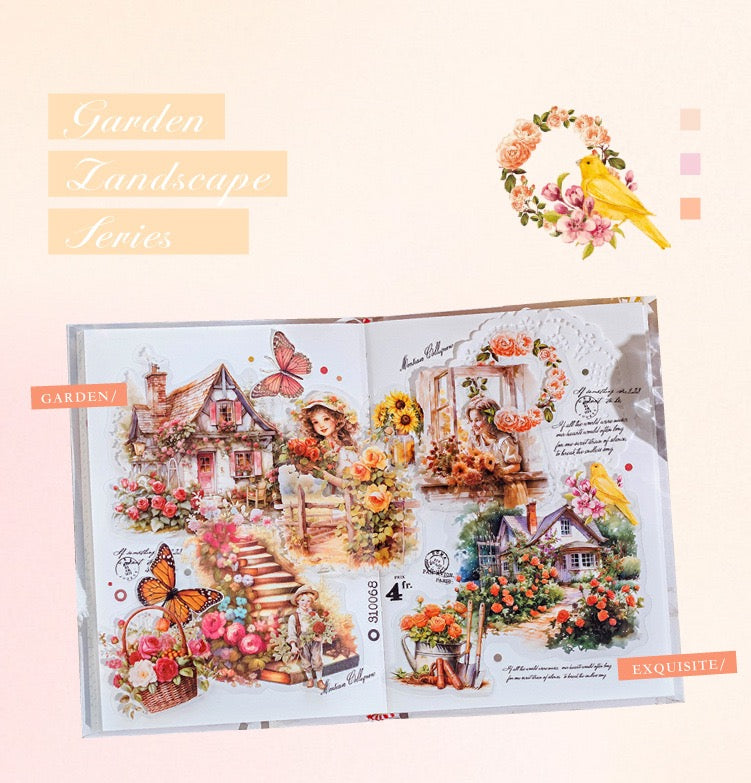 Landscape Series Stickers Set