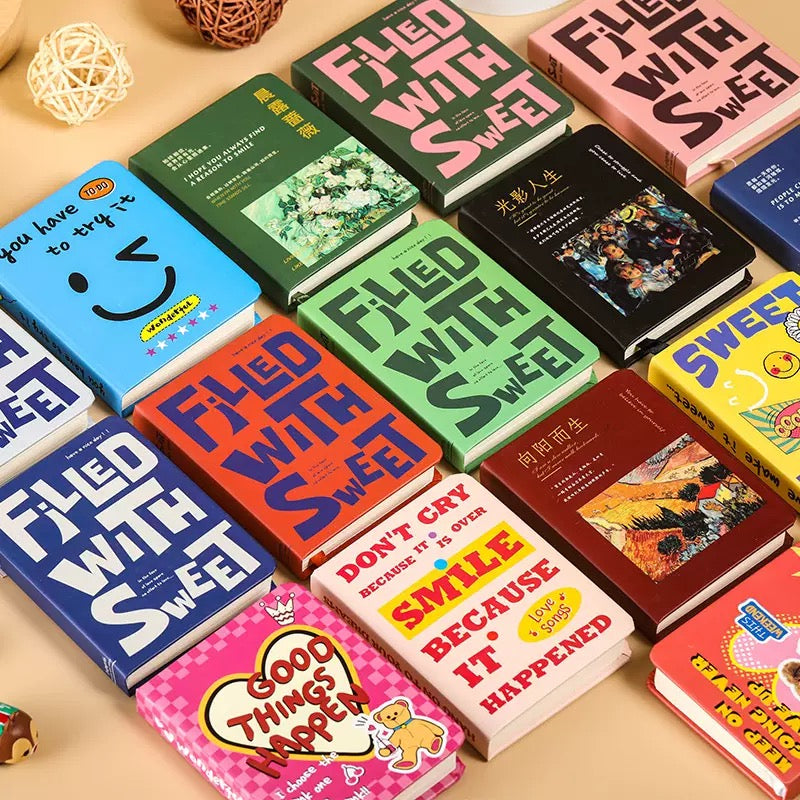 Colorful A7 Lined Notebook