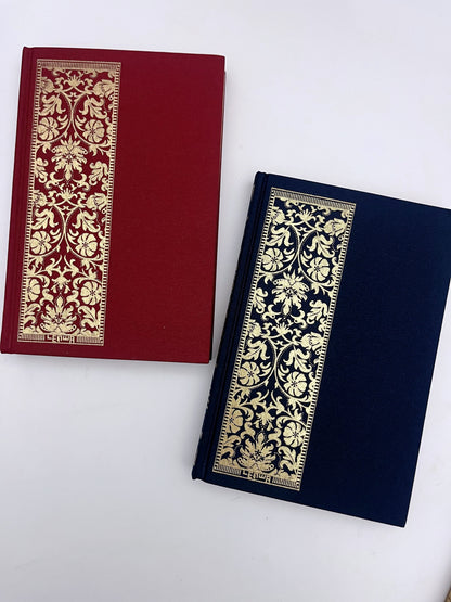 Fabric Cover A5 Brown Kraft Pages Journal