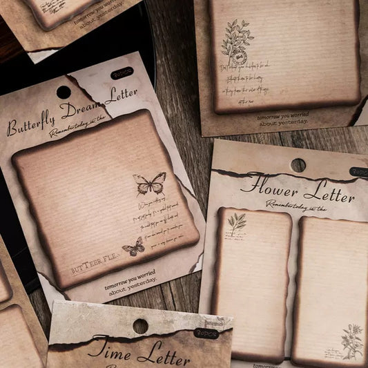 Vintage Sticky Notes (30 pcs)