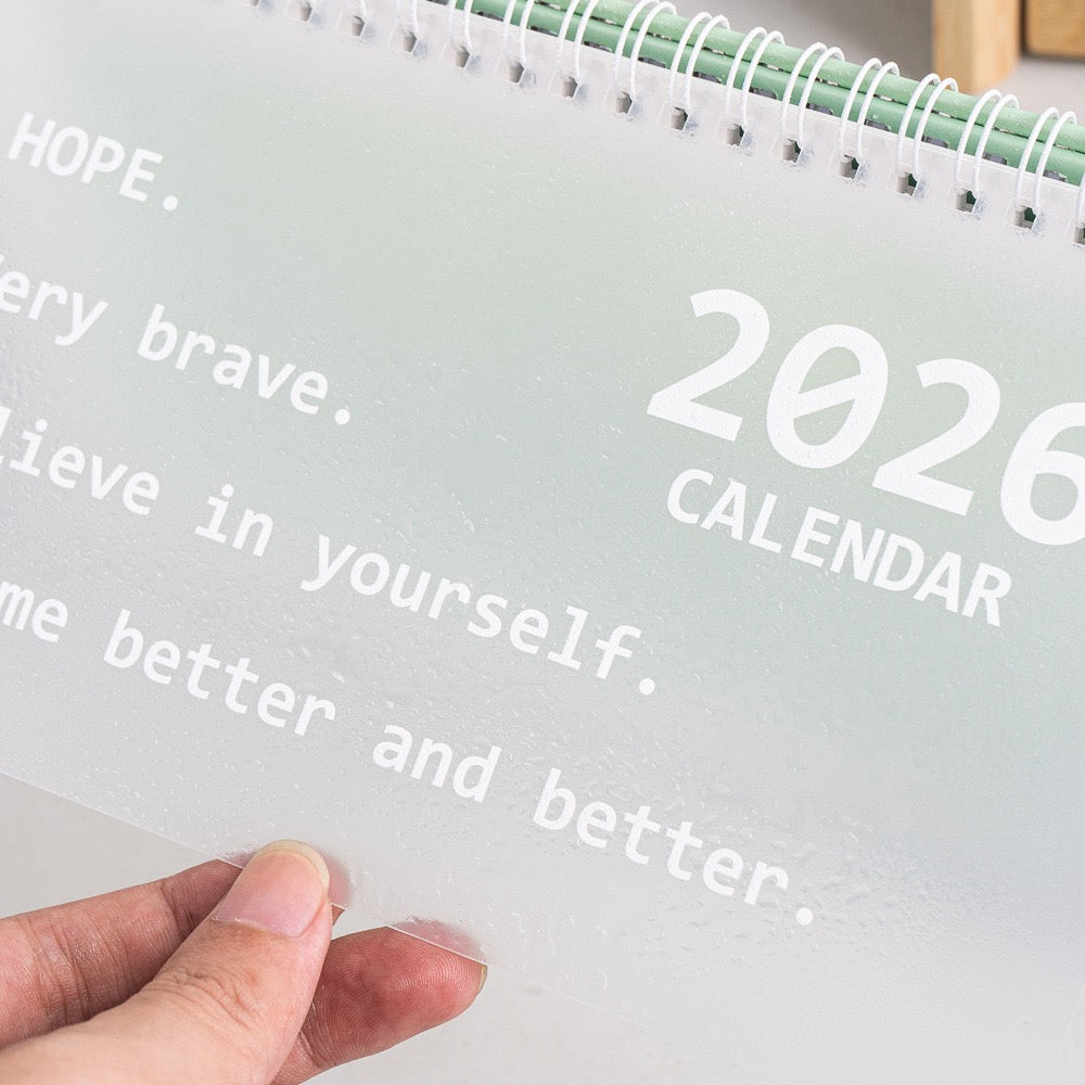 2026 Desk Calendar