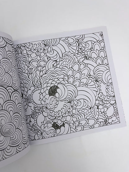 Large-sized Zen Mandalas Coloring Book (100 sheets)