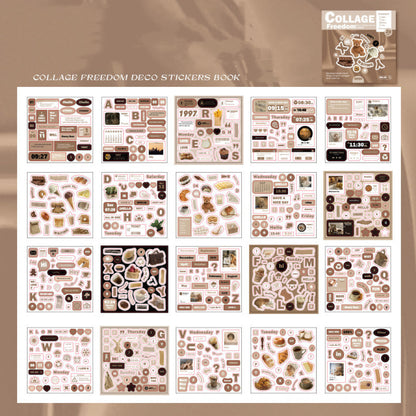 Collage Freedom Sticker Book - ShopHaul