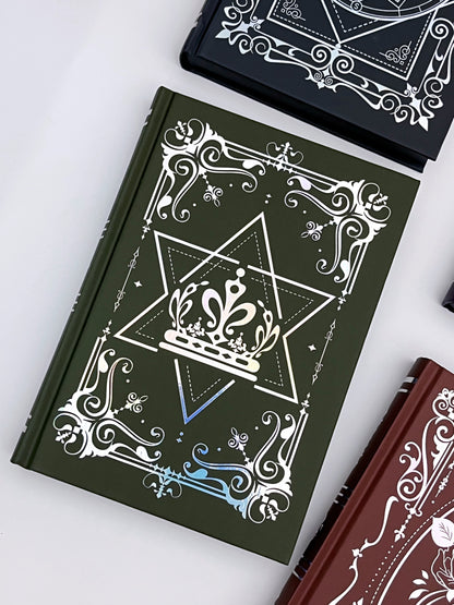 Velvet-covered Black Sheets A5 Journal (110gsm, 256 pages)