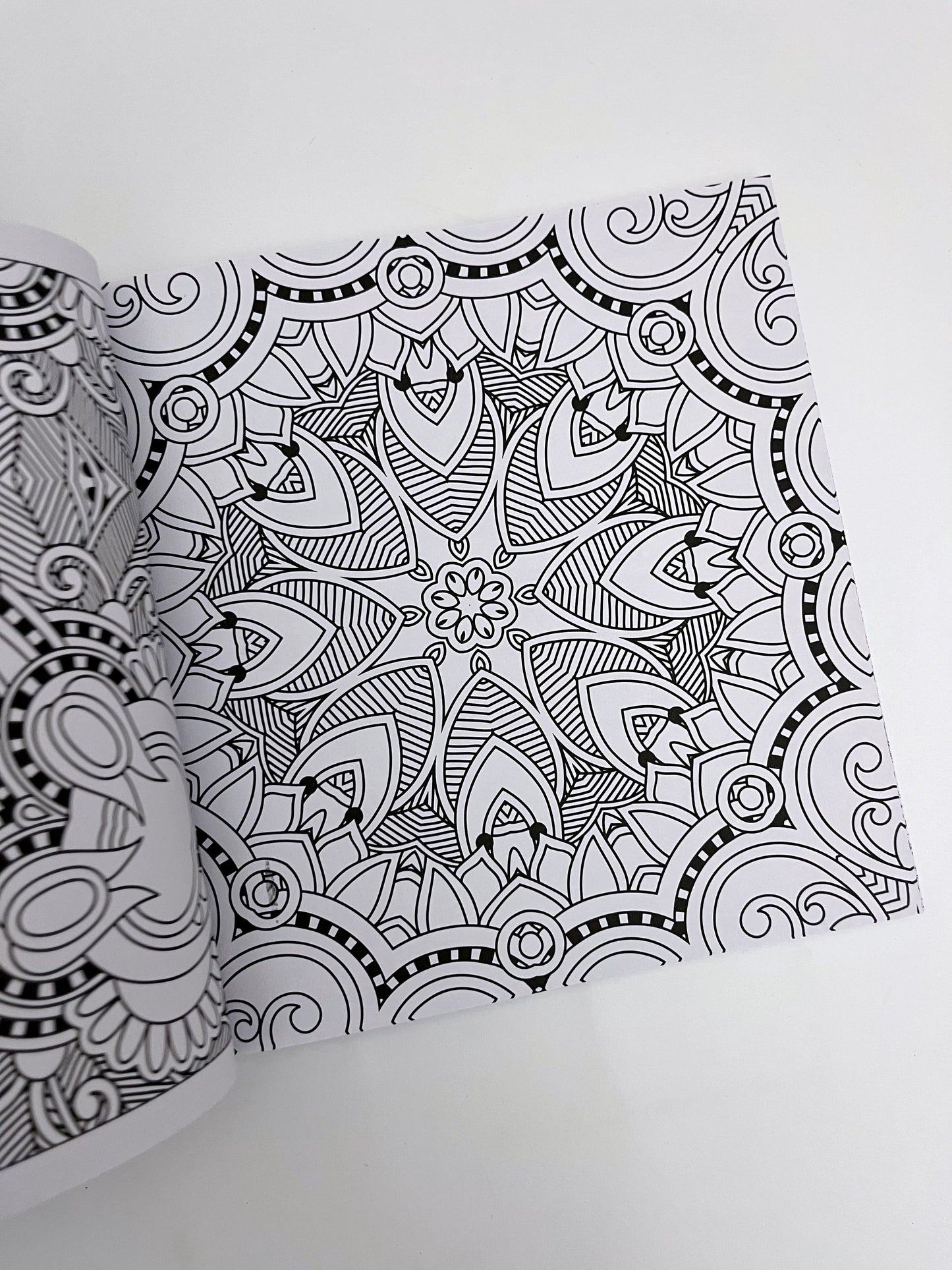 Large-sized Zen Mandalas Coloring Book (100 sheets)