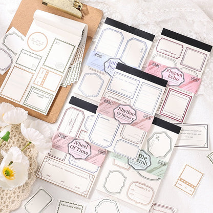 Label box Stickers Set (5 sheets, 30 pcs)