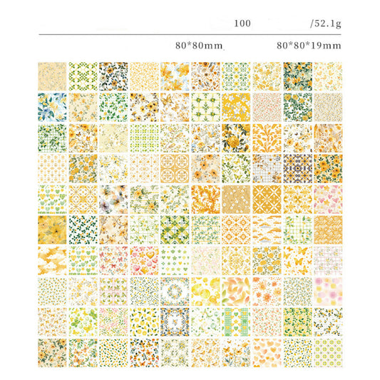 Material Papers Set (100 sheets) - ShopHaul