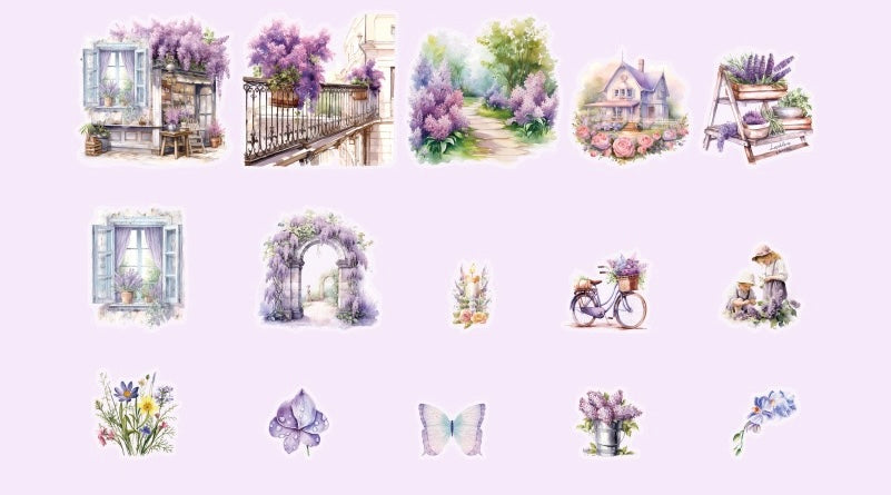 Landscape Series Stickers Set