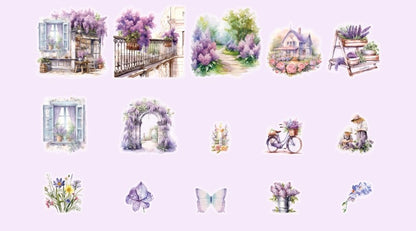 Landscape Series Stickers Set