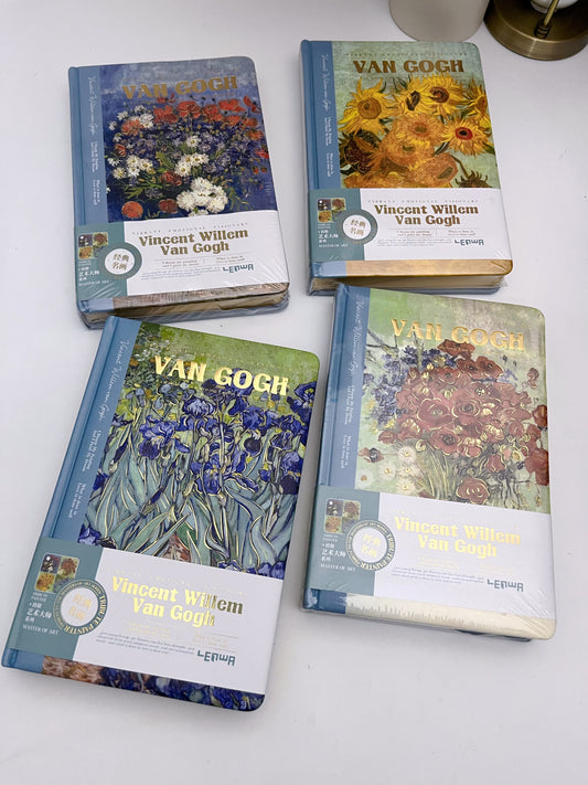 Vincent Van Gogh A5 Journal (Blank + Lined Mix) - 288 pages