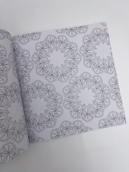 Large-sized Zen Mandalas Coloring Book (100 sheets)