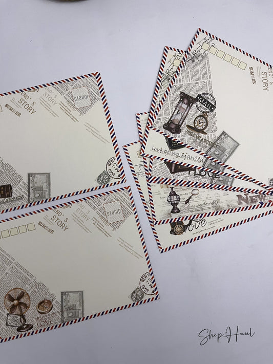 Stamp Vintage Envelopes
