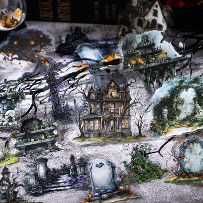 Abandoned City Landscape Stickers