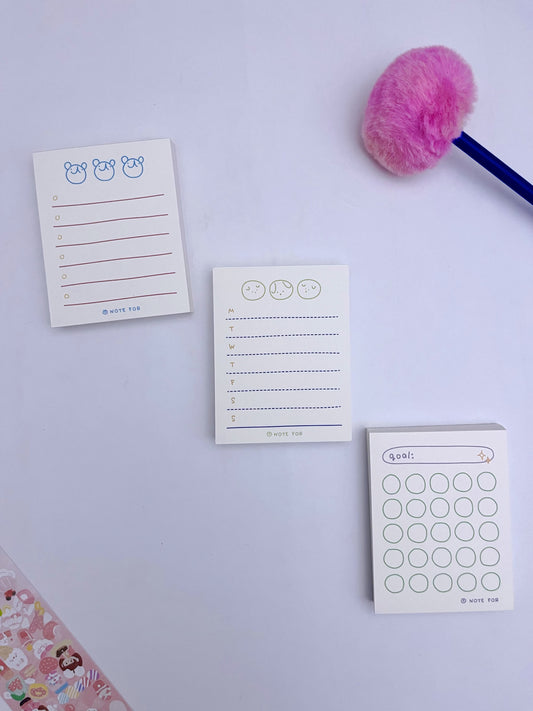 Mini Planning Sheets (100 sheets) - ShopHaul