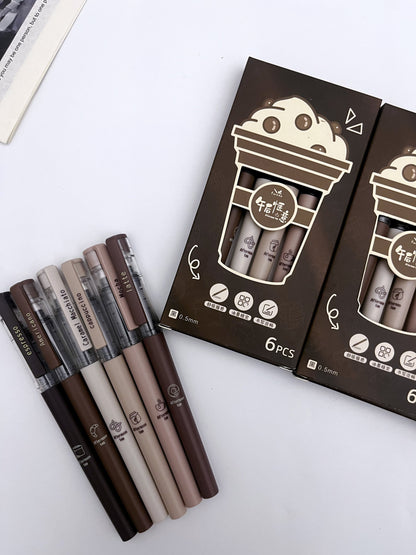Coffee Rollerball Black Ink Pens - ShopHaul