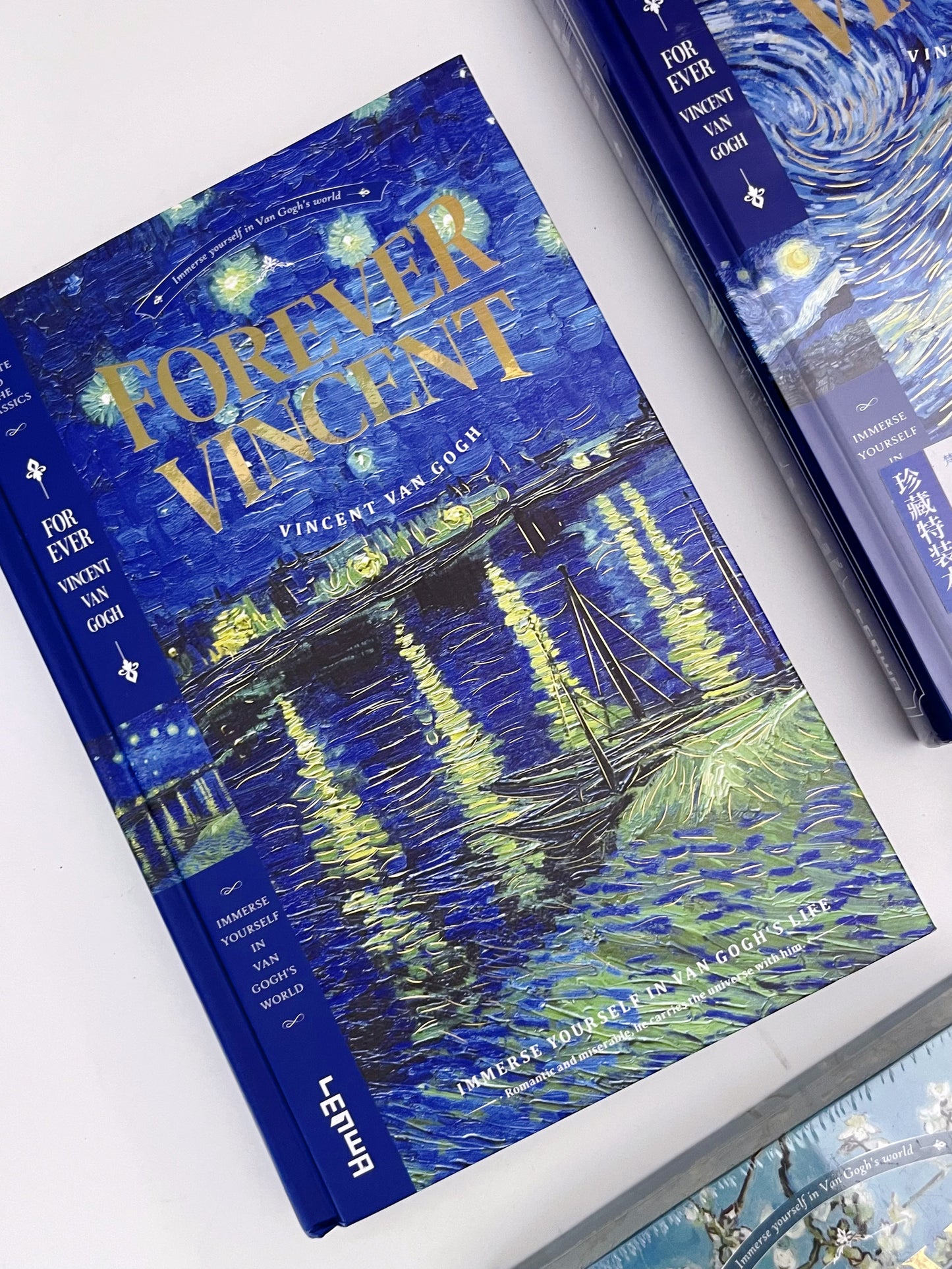 Van Gogh A5 Hardcover Blank Pages Journal