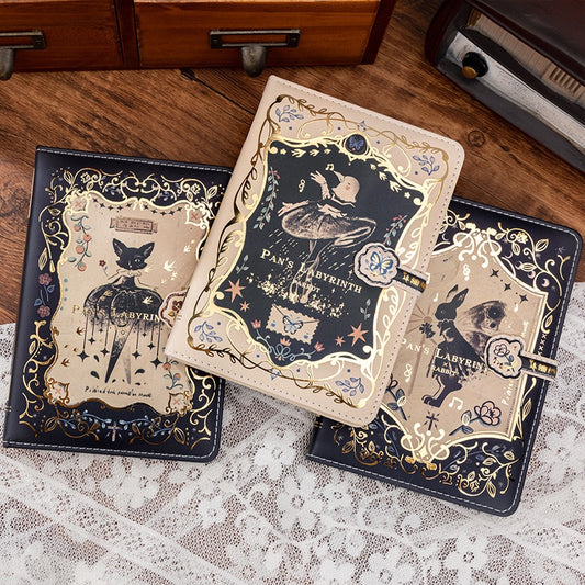 Retro Gothic Pan Labyrinth Journal