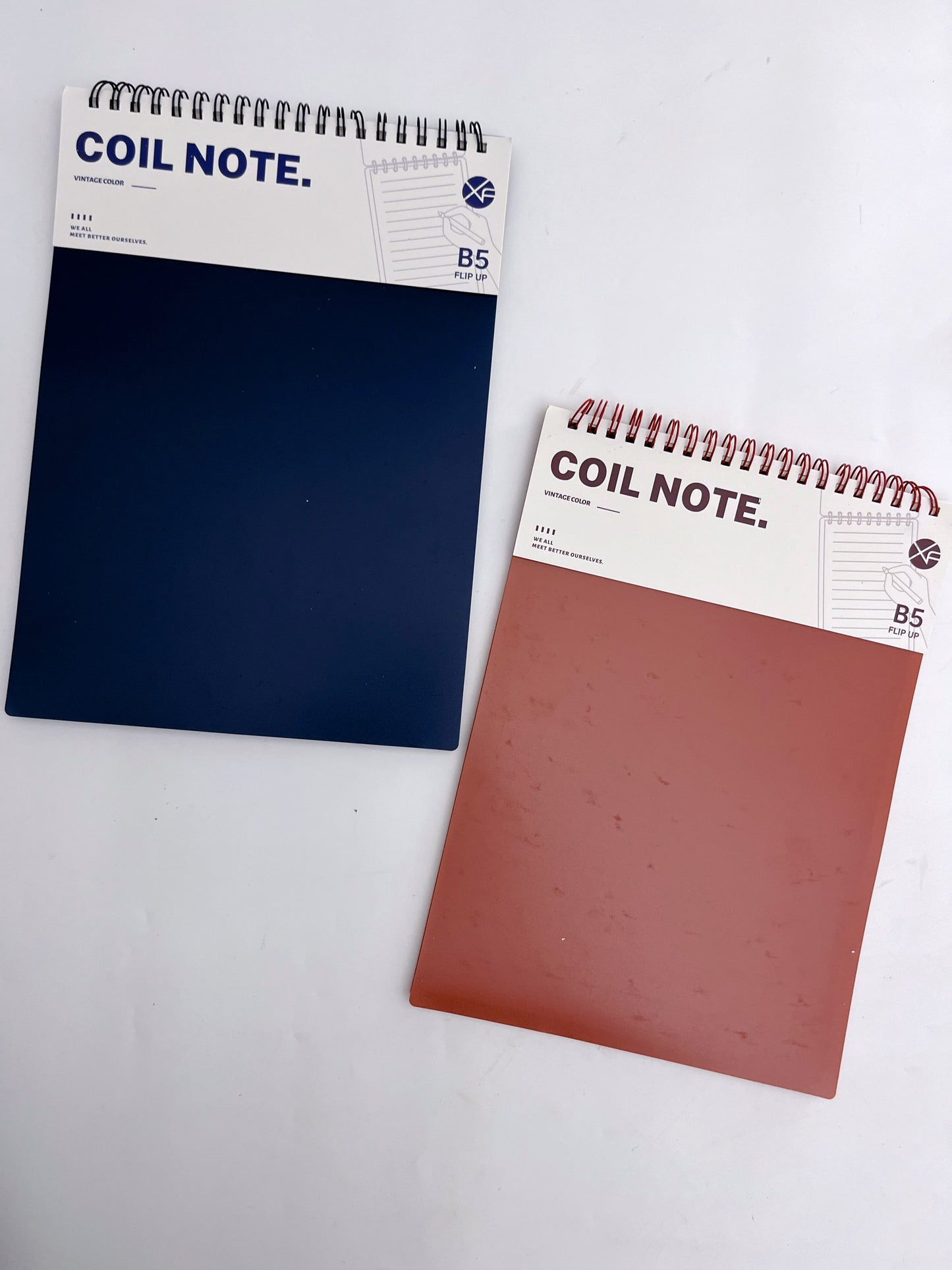 Flip-up A5 / B5 Spiral Coil Notebook