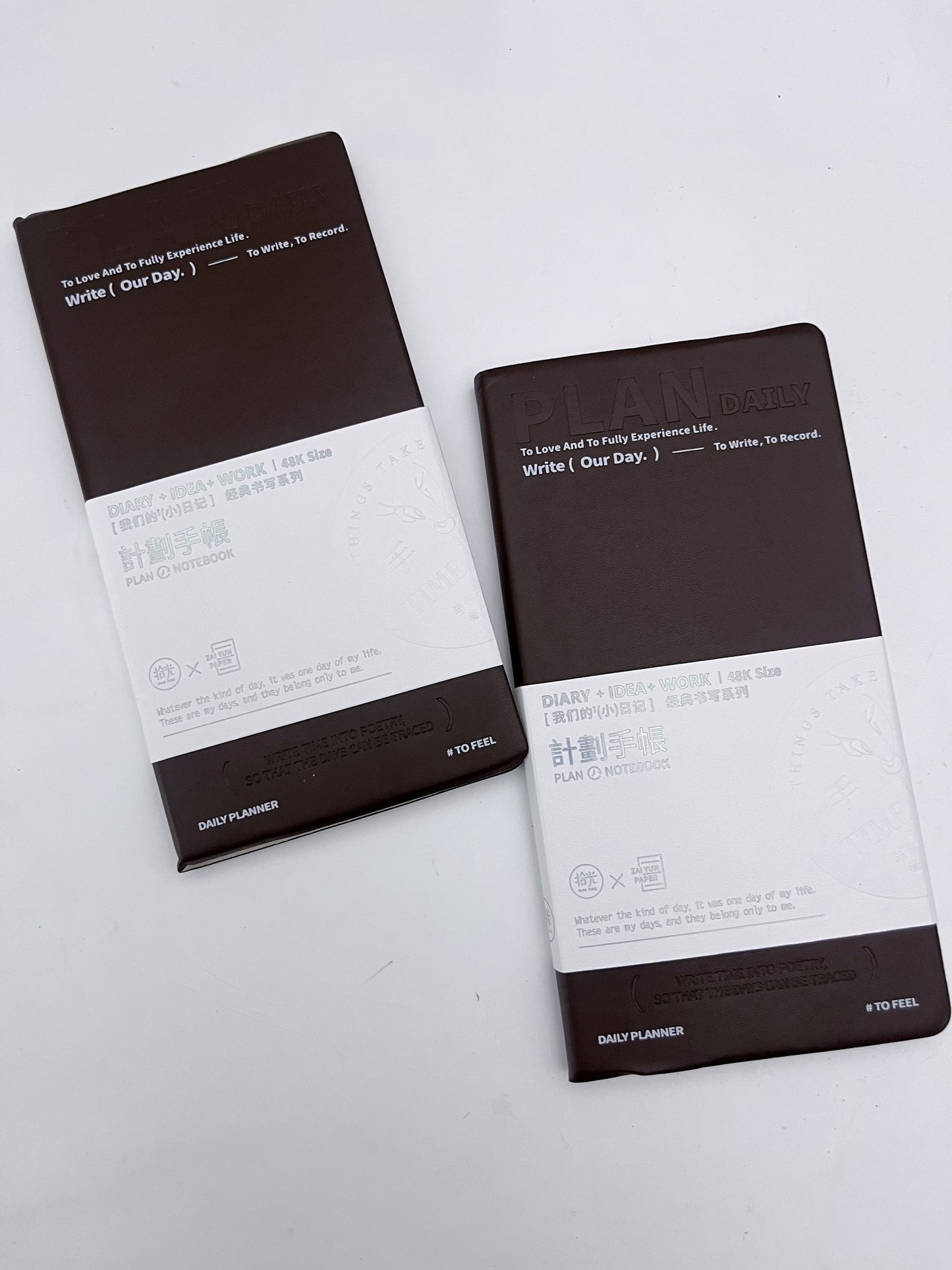 Undated Daily Planner Boolk