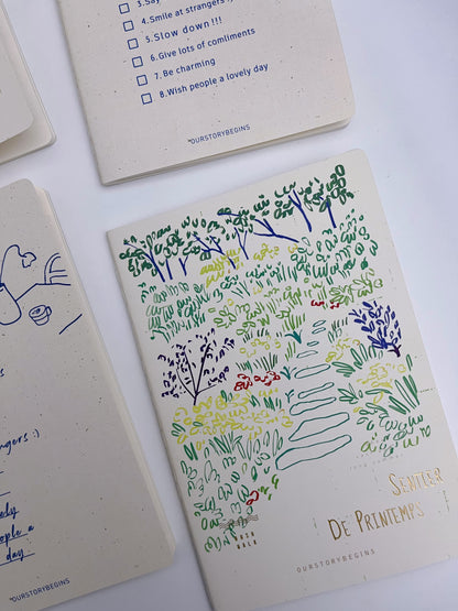 A5 Stitched Notebook (80g, 92pages)