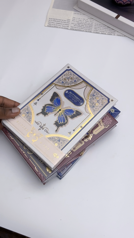 Vintage Butterfly Journal