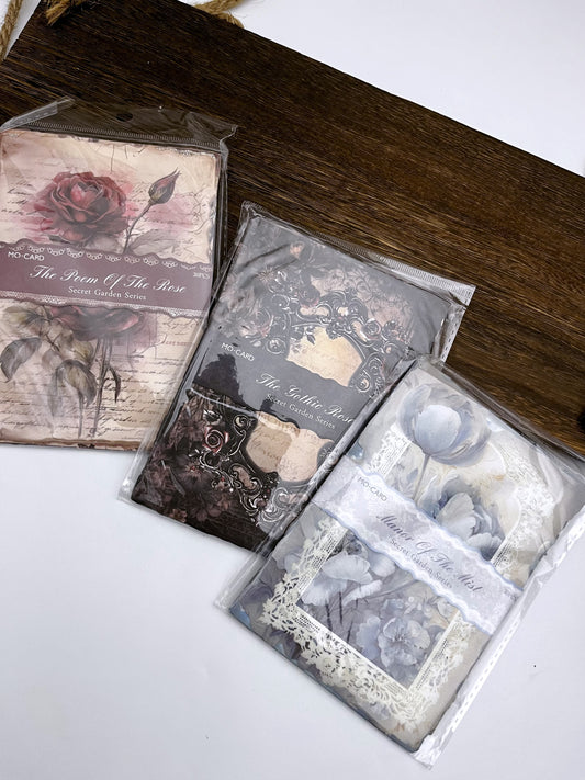 Secret Garden Series Scrap Papers (30 pcs) - ShopHaul