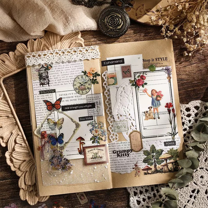 100pcs Mini Sticker Sheets