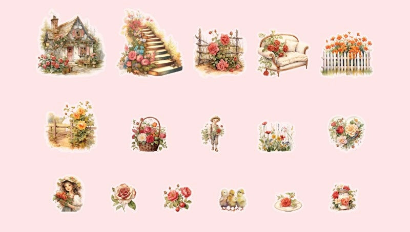 Landscape Series Stickers Set