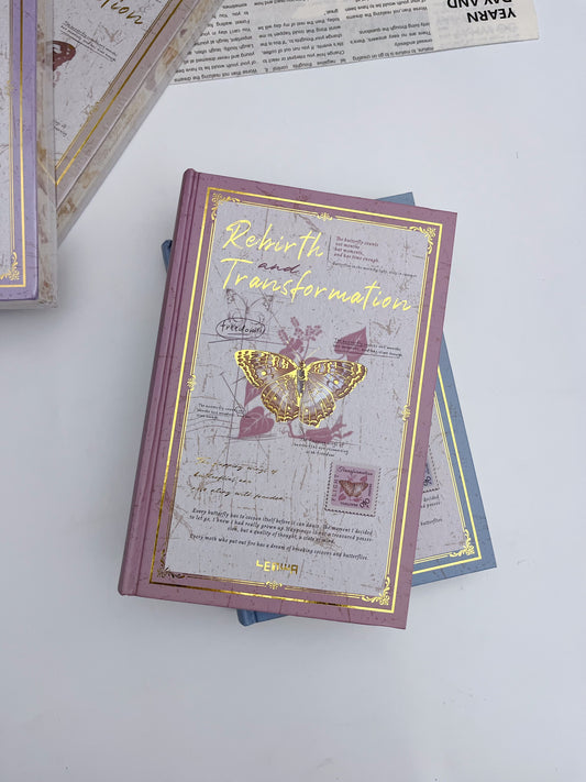 Rebirth Transformation Blank Sheets A5 Size Journal (288 pages)