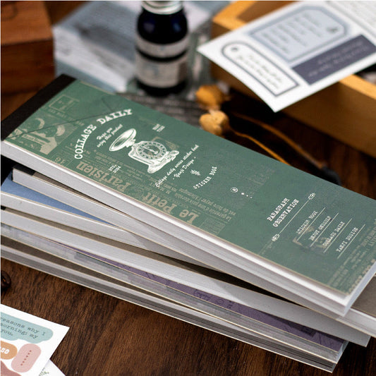 College Die-cut Stickers Book (30 sheets) - ShopHaul