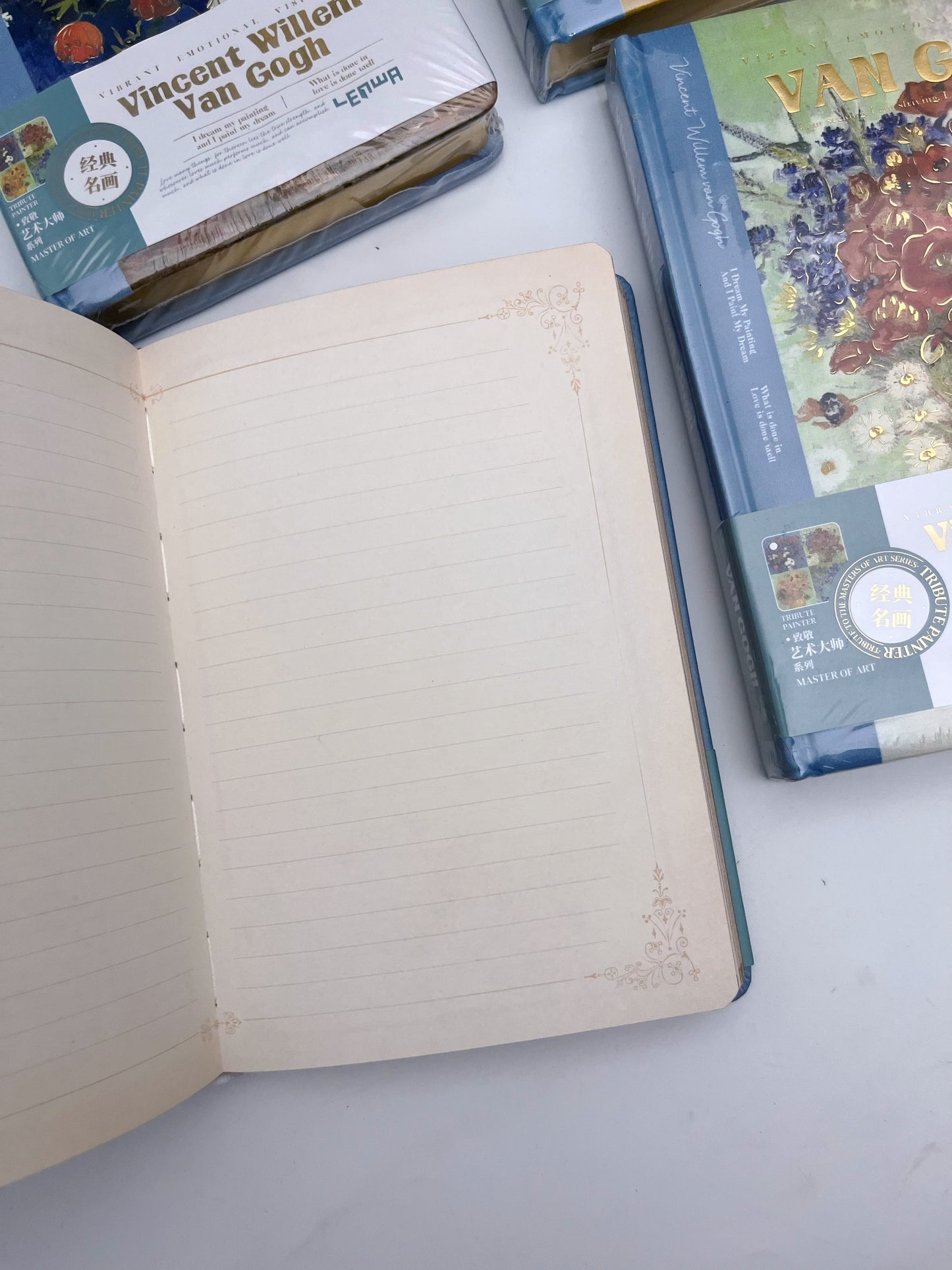 Vincent Van Gogh A5 Journal (Blank + Lined Mix) - 288 pages