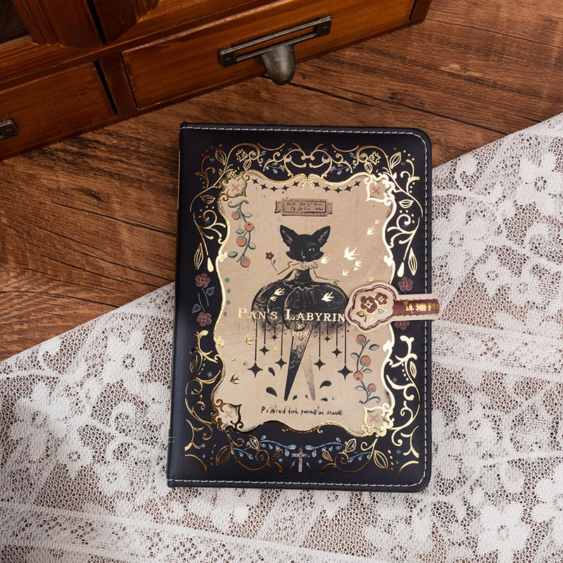 Retro Gothic Pan Labyrinth Journal