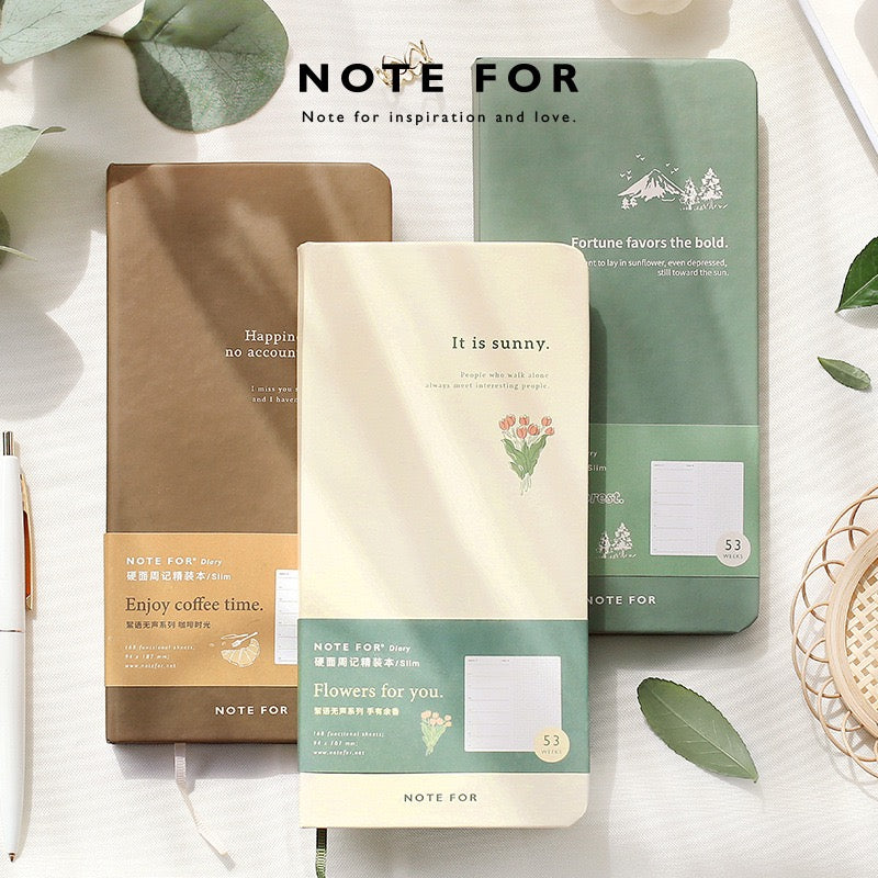 Note For Undated Planner (53 Weeks)