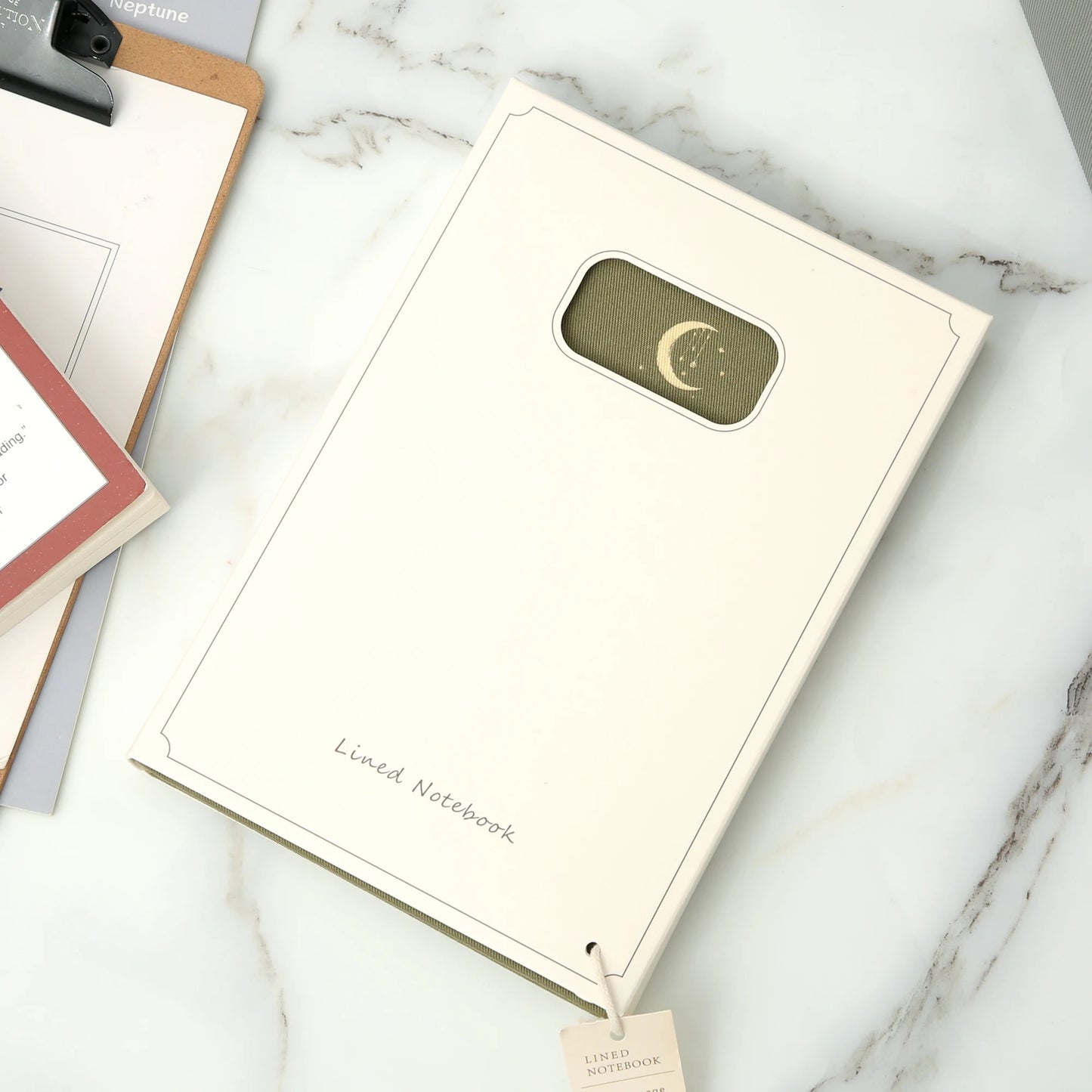 Lined A5 Journal Notebook (Fabric Cover)