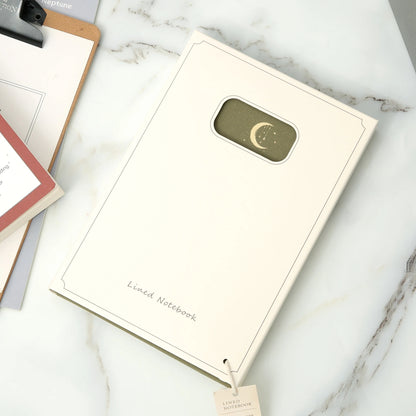 Lined A5 Journal Notebook (Fabric Cover)