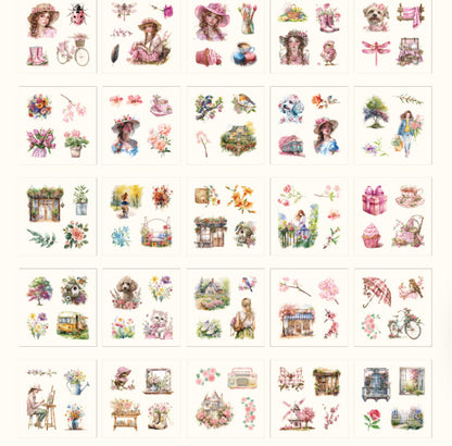 PET Stickers Box (100 mini sheets)