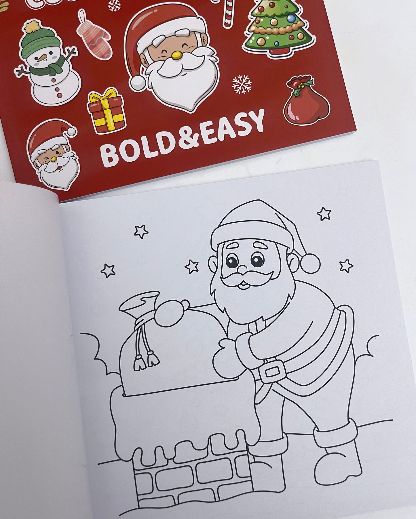 Merry Christmas Coloring Book