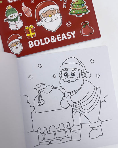 Merry Christmas Coloring Book