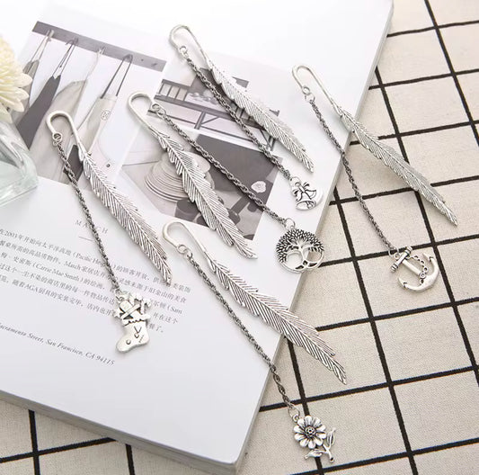 Silver Metal Bookmarks - ShopHaul