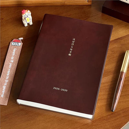 5 years Dated Planner / Journal (A5 size)